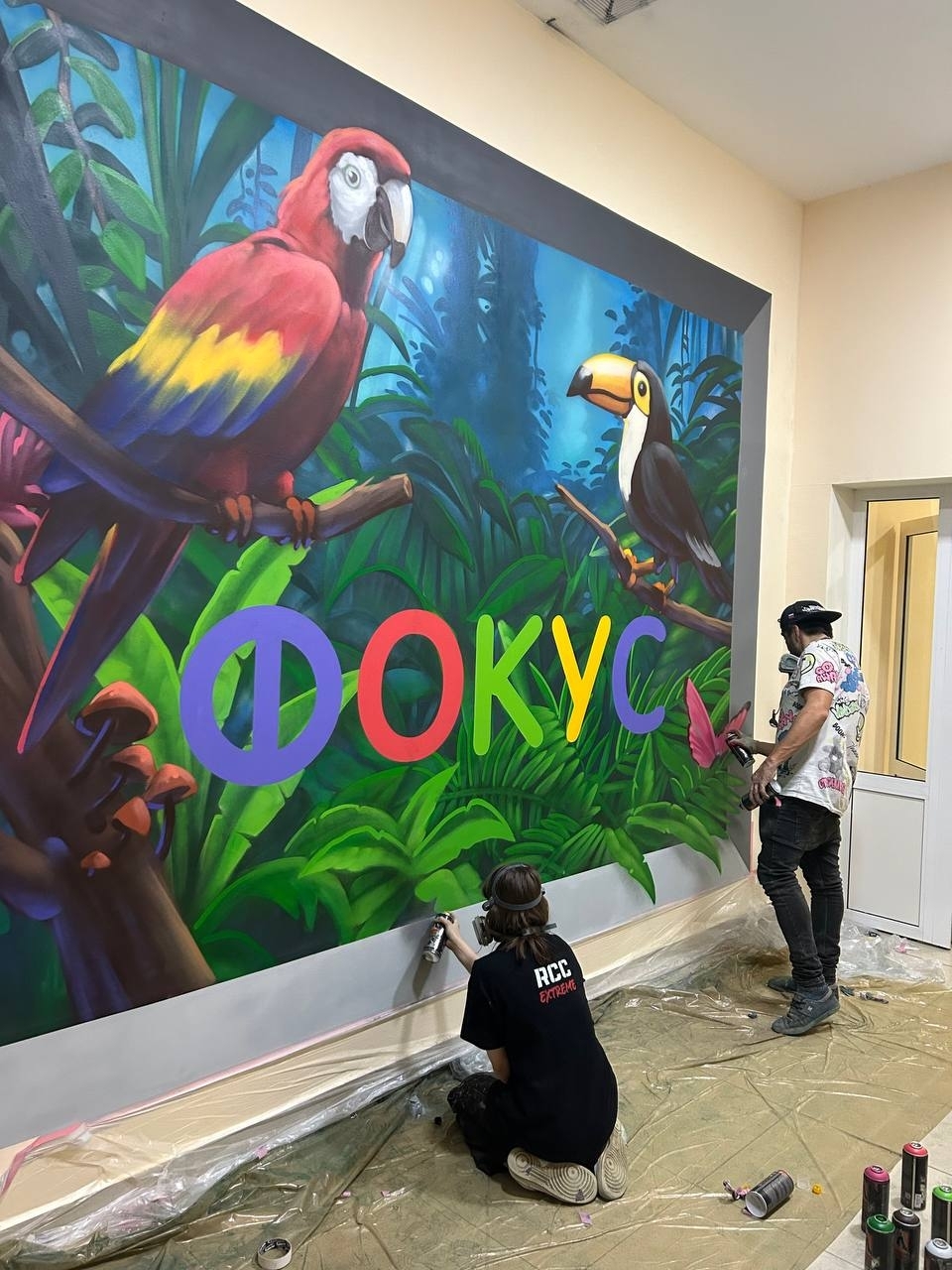 Роспись стен в Краснодаре — муралы, граффити | GraffitiCrew